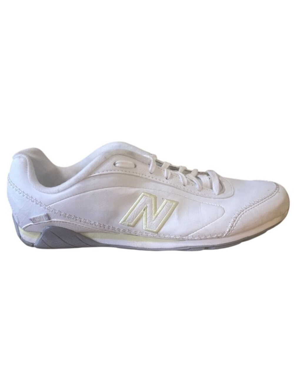 New Balance Womens 450 WA45PLA White&yellow Casual Shoes Sneakers Size 9 excelle